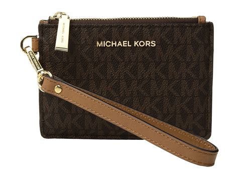 michael kors money pieces pocket silver|michael kors leather purse.